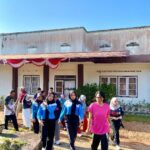 Jalan Sehat Bersama Dinas Pariwisata  Kabupaten Belitung