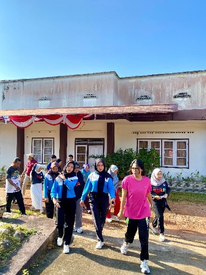 Jalan Sehat Bersama Dinas Pariwisata  Kabupaten Belitung