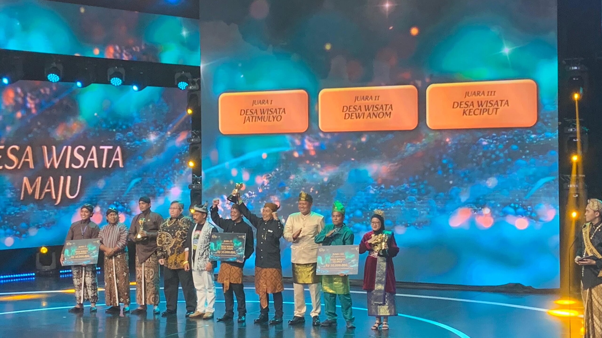 DESA WISATA KECIPUT BERPRESTASI, TERPILIH MENJADI JUARA III KATEGORI DESA WISATA MAJU PADA ADWI 2024