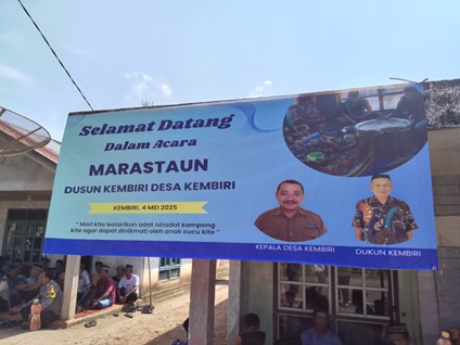Perayaan Maras Taun di Desa Kembiri: Wakil Bupati Belitung Ajak Lestarikan Tradisi Leluhur