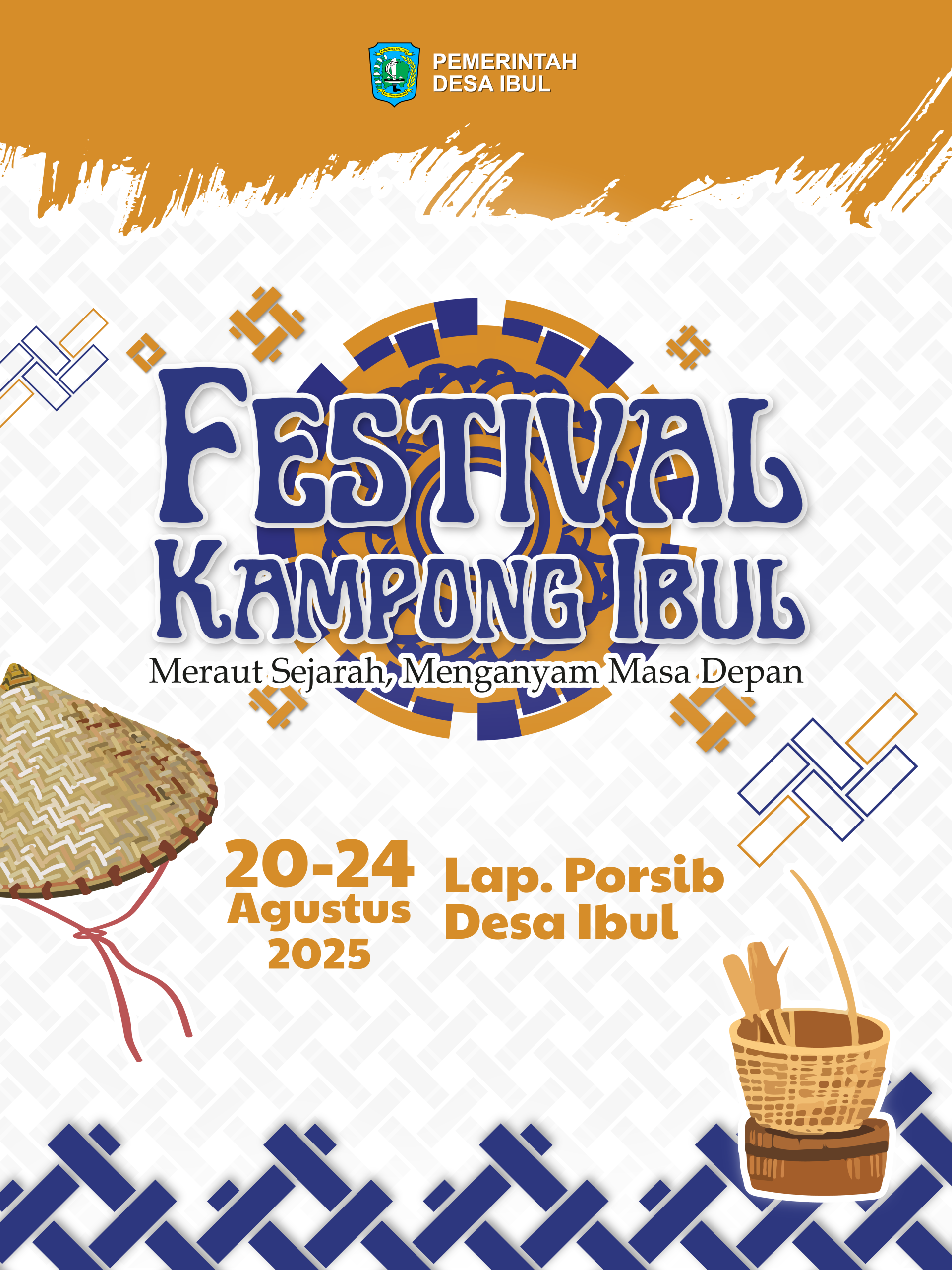 Pemerintah Desa Ibul Gelar Festival Kampong Ibul 2025 Meraut Sejarah, Menganyam Masa Depan