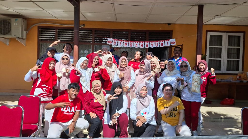 Perayaan Hari Kemerdekaan Republik Indonesia 2025 di Dinas Pariwisata Kabupaten Belitung