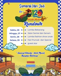 Semarak Hari Jadi Ke-129 Pulau Seliu , Semangat Tak Pernah Padam