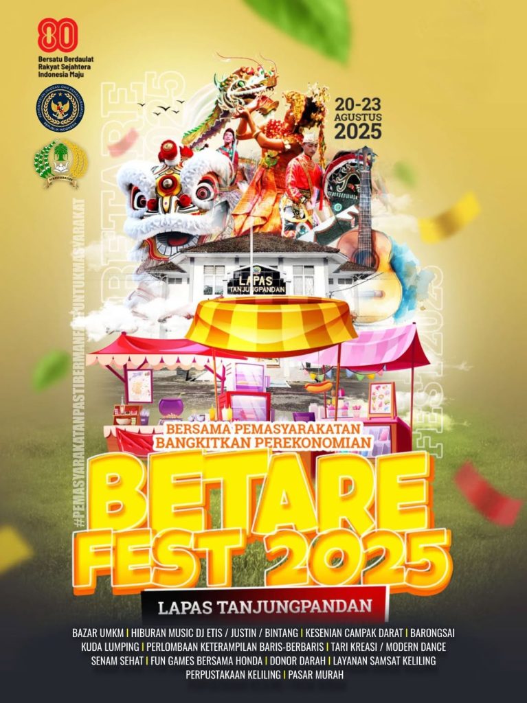 Betare Fest 2025 di Lapas Kelas IIB Tanjungpandan