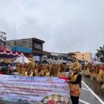 Pawai Pembangunan Belitung 2025 Meriah dan Penuh Kreativitas